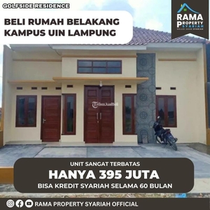 Jual Kredit Rumah Syariah Tipe 60/101 Dekat Kampus UIN Sukarame Lampung - Bandar Lampung