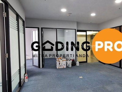 Office Gold Coast Pik Luas 146m2, Sudah Renovasi, Jarang Ada