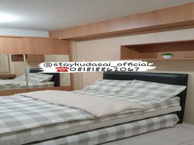 READY TIPE STUDIO FULL FURNISHED FREE WIFI & COMPLIMENT REAL FOTO&UNIT