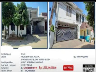 Dijual Rumah Griya Jakarta Pamulang Barat