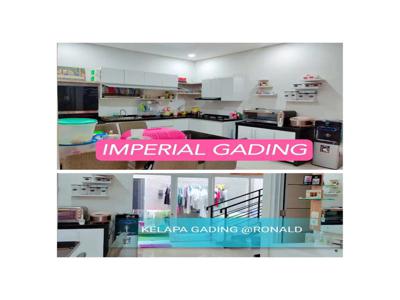 MURAHH PAKE BANGETT!! DIJUAL RUMAH IMPERIAL GADING 7X15 KELAPA GADING