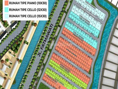 Dijual Kavling Bukit Danau Indah Uk 10x25 Pik 2