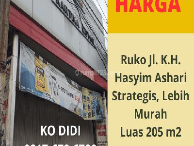 Jual Ruko Jl. K.h. Hasyim Ashari Strategis, Lebih Murah