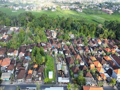 Tanah Langka Pinggir Jalan Raya Utama Tumbak Bayuh Pererenan