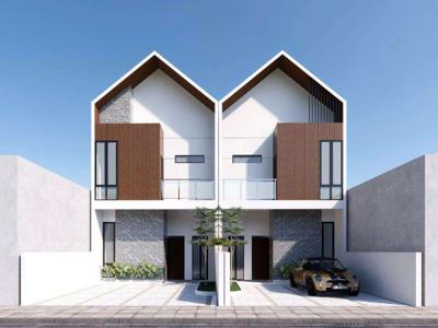 Di jual rumah baru cantik minimalis tengah kota sayap ramdan