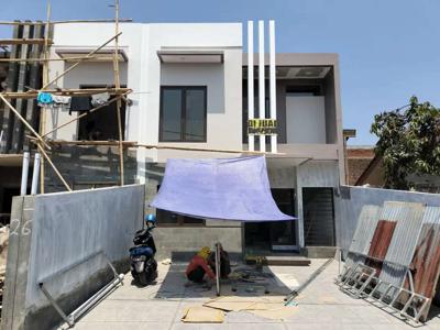 Rumah baru 2 lt tahap finishing komplek Riung bandung