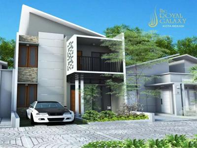 RUMAH MEWAH CLUSTER ROYAL GALAXY DI JAKA MULYA BEKASI