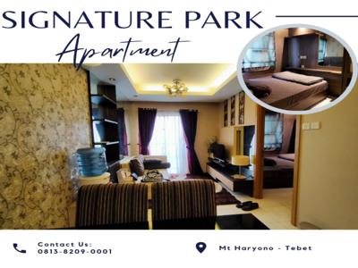 Apartemen Signature Park 2BR Luxury Furnished