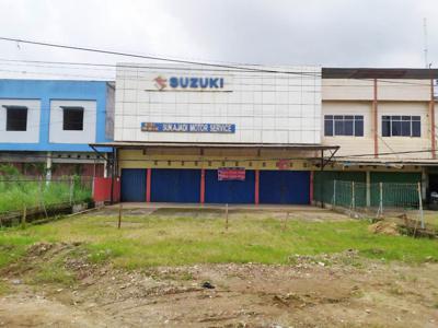 Dijual Ruko 3 Unit Plus Tanah Lokasi Jln Palembang Jambi KM 14