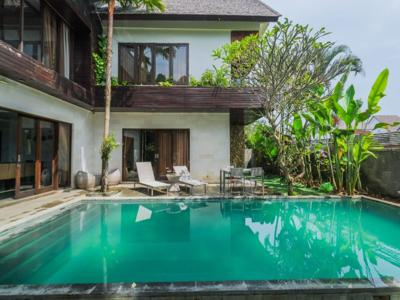 Dijual villa view laut dan sawah di Cemagi, Balo