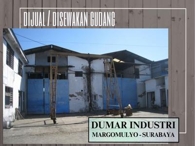 Gudang Siap Guna di Dumar Industri Margomulyo, Surabaya.