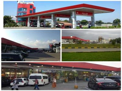 Jual murah pom bensin lest area jl tol purbaleunyi