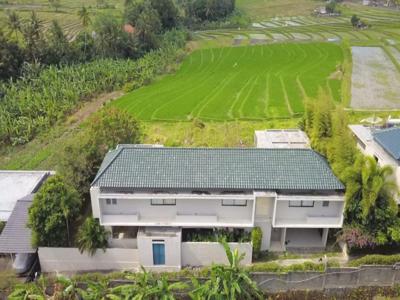 Modern Villa with Rice Fields View For Sale at Tumbak Bayuh, Canggu