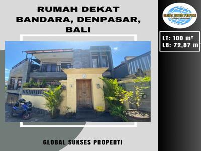 Rumah 2 Lantai Terawat View Pantai Modern Minimalis Di Denpasar Bali