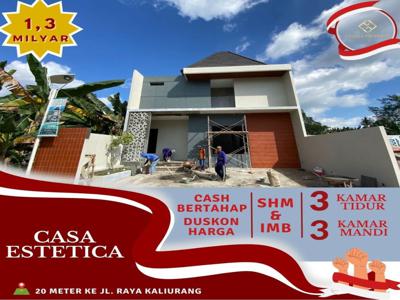 Rumah Mewah dan Cantik Di Ngaglik Sleman, Dekat Jl. Raya Kaliurang.