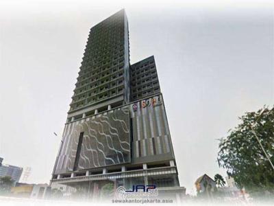Sewa Kantor Soho Pancoran Luas 101 m2 Bare - Jakarta Selatan