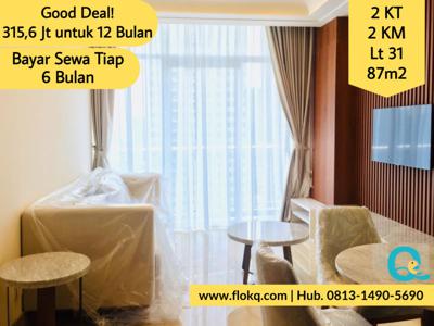 South Hills 2BR | Sewa Apartemen di Setiabudi Jakarta Selatan