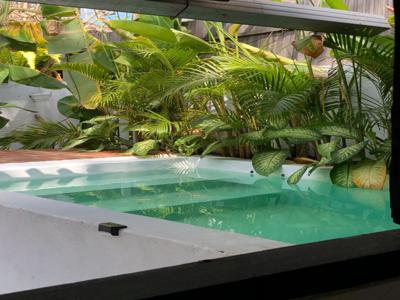 SP 324- For rent modern villa di kawasan wisata canggu badung bali