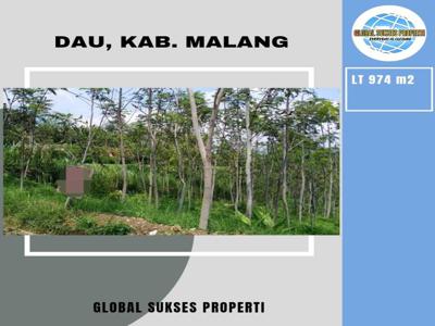 Tanah Luas Super Murah Strategis di Dau Malang
