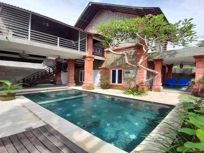 Villa siap huni semi furnish free pool near berawa canggu bali