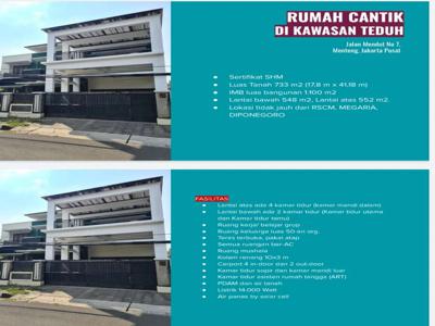 Di jual rumah daerah menteng