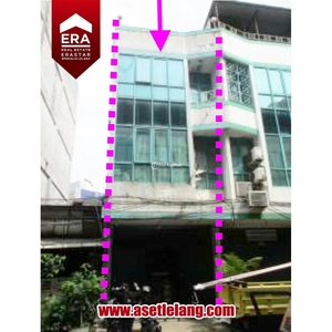 Dijual Ruko 3 Lantai Jl Pangeran Jayakarta Sawah Besar - Jakarta Pusat