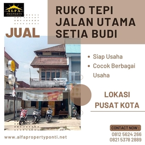 Dijual Ruko Jalan Setia Budi 2KT 2KM Siap Huni - Pontianak Kalimantan Barat