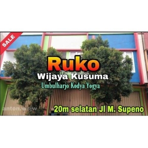 Dijual Ruko Murah 2 Lantai Parkir Leluasa Selatan XT Square Nego - Yogyakarta