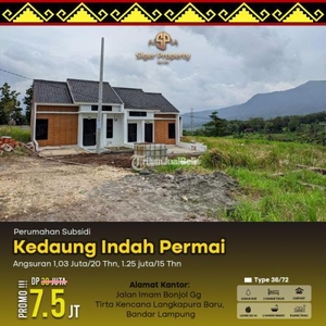 Dijual Rumah di Kemiling 2 Kamar Siap Dihuni - Bandar Lampung