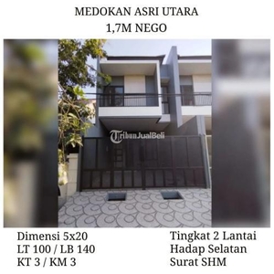 Dijual Rumah Medokan Asri Utara Rungkut Siap Huni Minimalis Nego - Surabaya