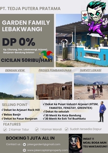 Jual Rumah Baru Bisa KPR Tanpa DP di Bandung Selatan Bebas Biaya Pajak - Banudng