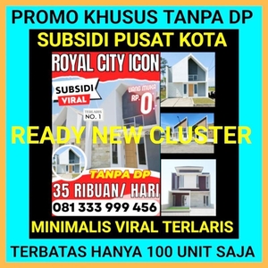 Jual Rumah Perumahan Minimalis Modern Tipe 27/60 2KT 1KM di Pusat Kota Sangat Strategis Dekat Kampus UIJ, Lippo Plaza - Jember Jawa Timur