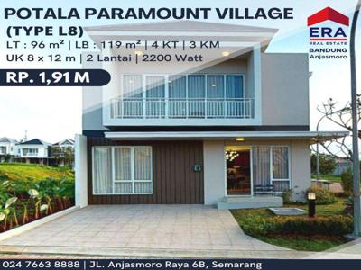 Dijual Rumah 2 lt di Potala L8 Paramount Village