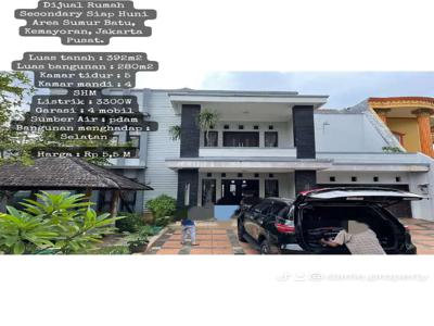 Rumah besar tanah luas di Sumur Batu - Kemayoran