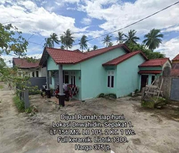 Dijual Rumah Siap Huni Lokasi Drwahidin Gang Sepakat 1 Lt 156 M2