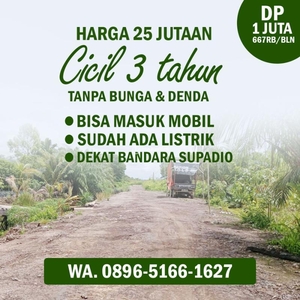 Dijual Tanah Murah Siap Bangun LT200 Lokasi Strategis - Pontianak Kalimantan Barat