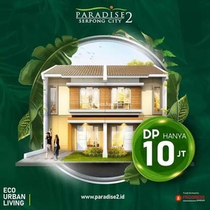 Jual Rumah Baru 1 & 2 Lantai di Paradise Serpong City 2 Investasi Jangka Panjang - Bogor Jawa Barat