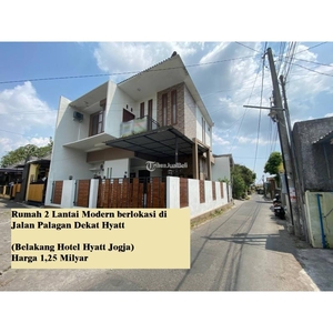 Jual Rumah Baru 2 Lantai Modern Tipe 160/105 berlokasi di Jalan Palagan Dekat Hyatt - Sleman Yogyakarta