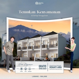 Jual Rumah Baru Gaya Klasik Eropa Modern di Naufal Hills - Malang Jawa Timur
