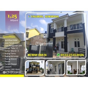 Jual Rumah Mewah Murah Bekas Luas 144/117 di Ungaran - Semarang Kota Jawa Tengah