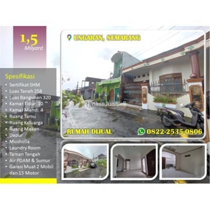 Jual Rumah Murah Luas 320/258 Bekas Dekat Kawasan Industri Ungaran - Semarang Kota Jawa Tengah