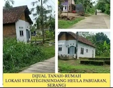Jual Tanah 200 m Pinggir Jalan Raya Dekat Untirta Sindangsari - Serang Banten