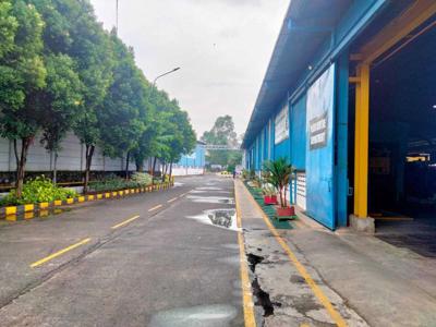 Jual Pabrik Masih Aktif Siap Pakai Cikupa Tangerang Jalan Utama 40 FT