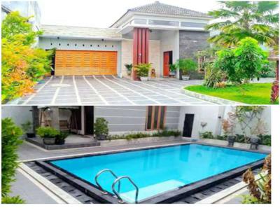 Rumah Full Furnished Kolam Renang Pribadi Dekat UGM Jl. Kaliurang 7,6