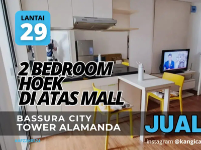 2 Bedroom Besar Hoek Di Atas Mall Bassura City