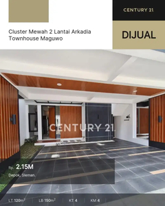 ARKADIA TOWNHOUSE MAGUWO Cluster Mewah 2 Lantai Pertama Di Jogja