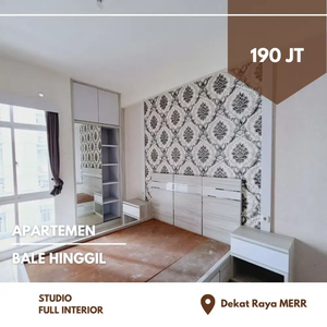 Baru Gress‼️Apartemen Bale Hinggil Furnish Interior