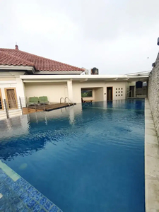 Di Jual Rumah Luas Ada Private Pool, Furnish Di Kemang Pratama, Bekasi