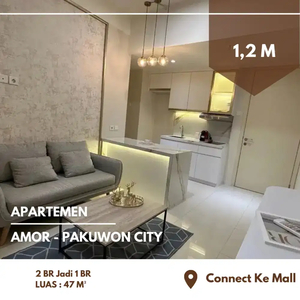 Dijual Apartemen Amor 2 BR jadi 1 BR • 47 m²
Diatas Eastcoast mall