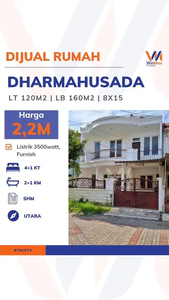 Dijual Rumah Siap Huni di Dharmahusada